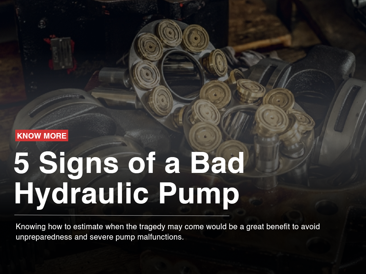 5 Signs of a Bad Hydraulic Pump