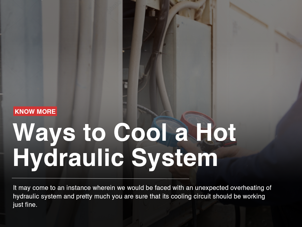Ways to Cool a Hot Hydraulic System