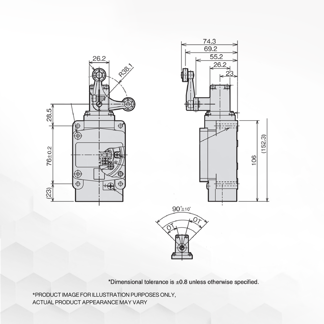 6LX7001-ET | Vertical Explosion-Proof Switch