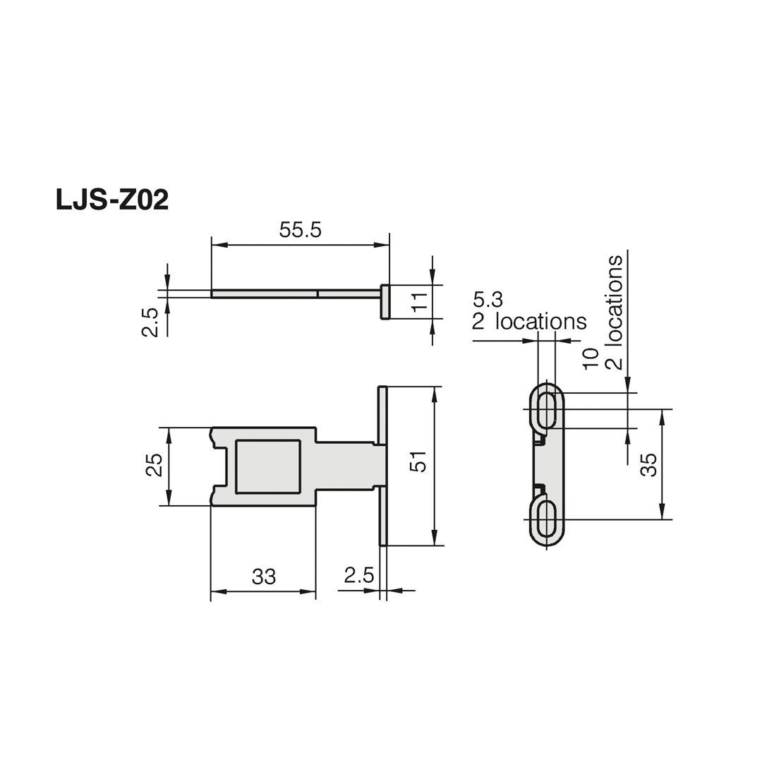 LJS-Z02 | Tongued key