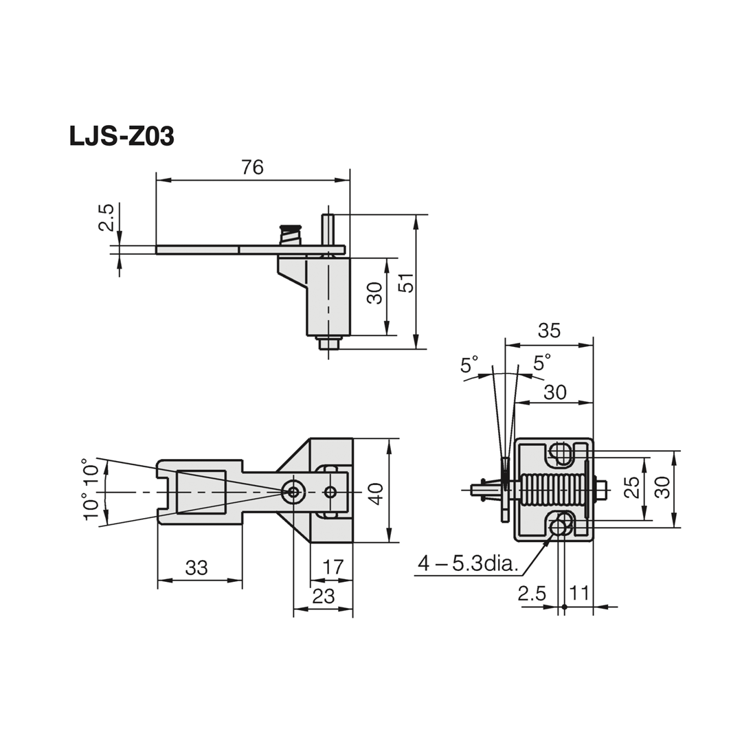 LJS-Z03 | Tongued key