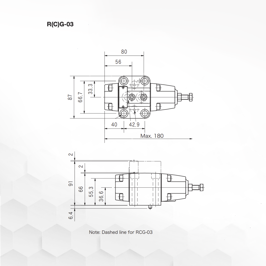 RCG-03-F3-22-JA-S100-J | Direct  Pressure Control Valve