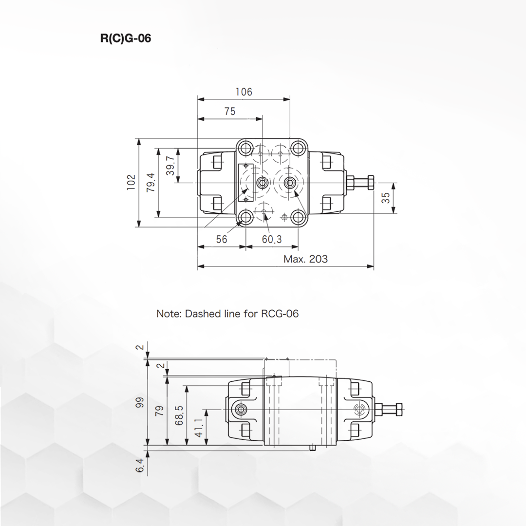 RCG-06-F4-22-JA-S100-J | Direct  Pressure Control Valve